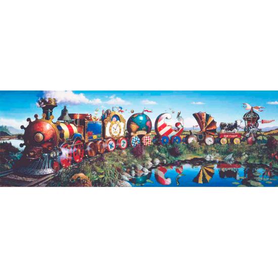 Puzzle de trem de história da Anatólia 1000 peças