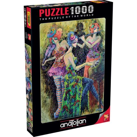 Puzzle Anatolian Trio Colorido de 1.000 peças