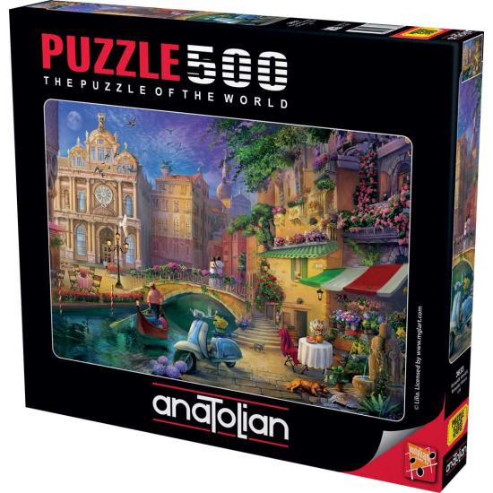 Puzzle Anatolian Veneza Romântica de 500 peças Puzzle Anatolian Veneza Romântica de 500 peças