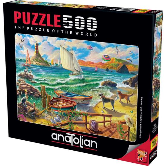 Puzzle Anatolian Vista para o Mar de 500 peças