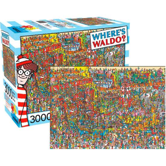 Puzzle Aquarius Onde Está Waldo de 3000 peças