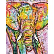 Puzzle Aquarius Elefante Multicolorido de 500 Peças