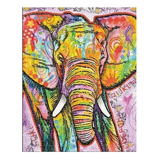 Puzzle Aquarius Elefante Multicolorido de 500 Peças