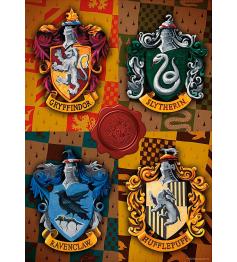 Puzzle Aquarius Harry Potter Casas de Hogwarts de 1000 Pçs