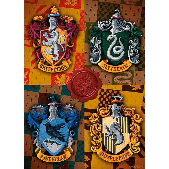 Puzzle Aquarius Harry Potter Casas de Hogwarts de 1000 Pçs