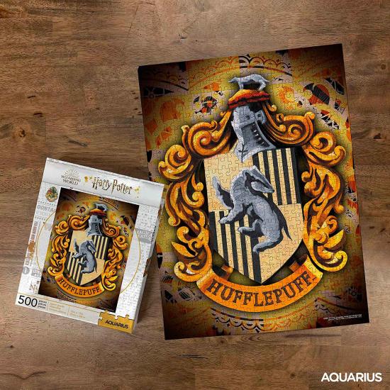 Puzzle Aquarius Harry Potter Hufflepuff de 500 Peças