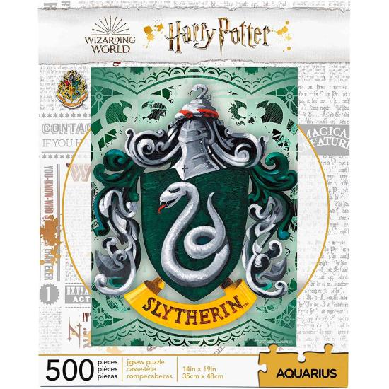 Puzzle Aquarius Harry Potter Slytherin de 500 Peças