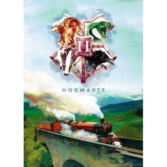 Puzzle Aquarius Harry Potter Comboio a Hogwarts de 1000 Pçs Puzzle Aquarius Harry Potter Comboio a Hogwarts de 1000 Pçs