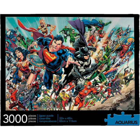 Puzzle Aquarius Heróis DC Comics de 3000 peças Puzzle Aquarius Heróis DC Comics de 3000 peças