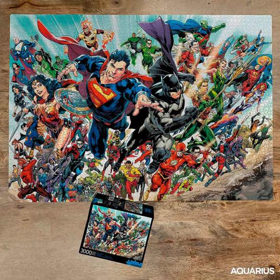 Puzzle Aquarius Heróis DC Comics de 3000 peças Puzzle Aquarius Heróis DC Comics de 3000 peças