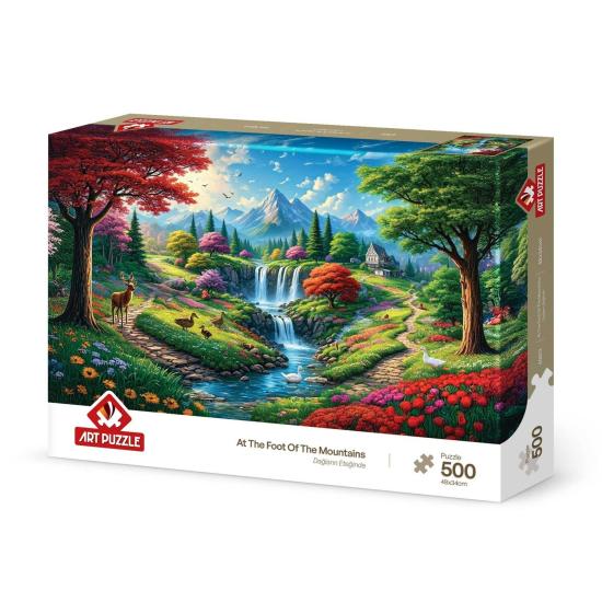 Puzzle Art Puzzle Ao Pé Das Montanhas 500 Peças