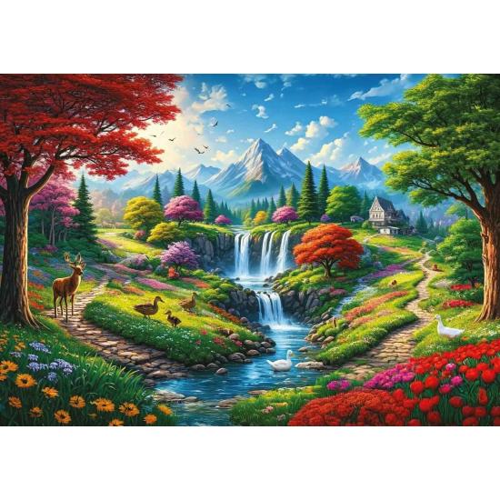 Puzzle Art Puzzle Ao Pé Das Montanhas 500 Peças