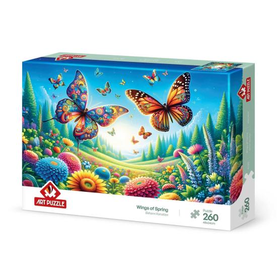Puzzle Art Puzzle Asas da Primavera de 260 peças Puzzle Art Puzzle Asas da Primavera de 260 peças