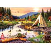 Puzzle Art Puzzle Amigos de Acampamento 3000 Peças