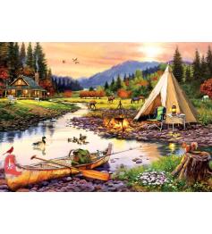 Puzzle Art Puzzle Amigos de Acampamento 3000 Peças