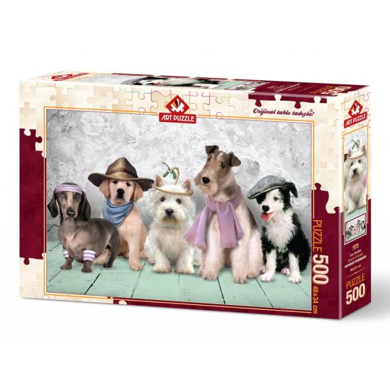 Puzzle Art Puzzle Amigos Peludos 500 Peças