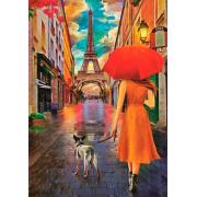 Puzzle Art Puzzle Amizade na Chuva 500 Peças