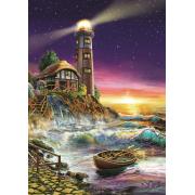 Puzzle Art Puzzle Pôr do Sol no Farol 500 Pieces