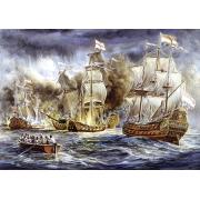 Puzzle Art Puzzle Batalha de Navios no Mar 1500 peças