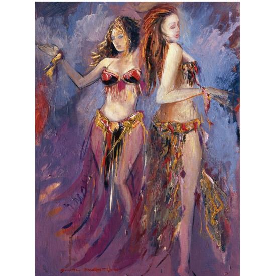 Puzzle Art Puzzle Belas Dançarinas de 1000 Peças