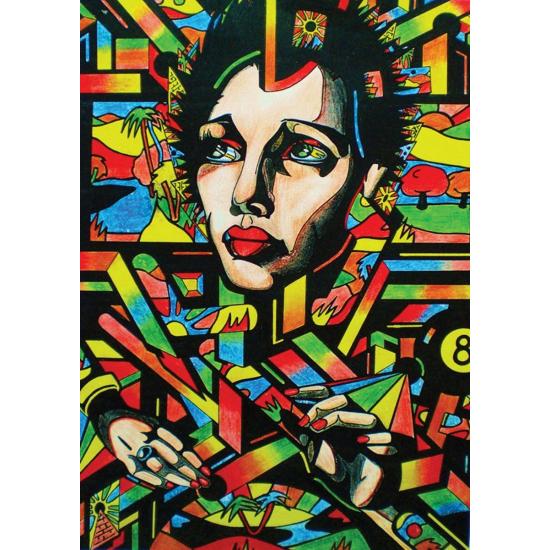 Puzzle Art de 1000 peças com oito bolas