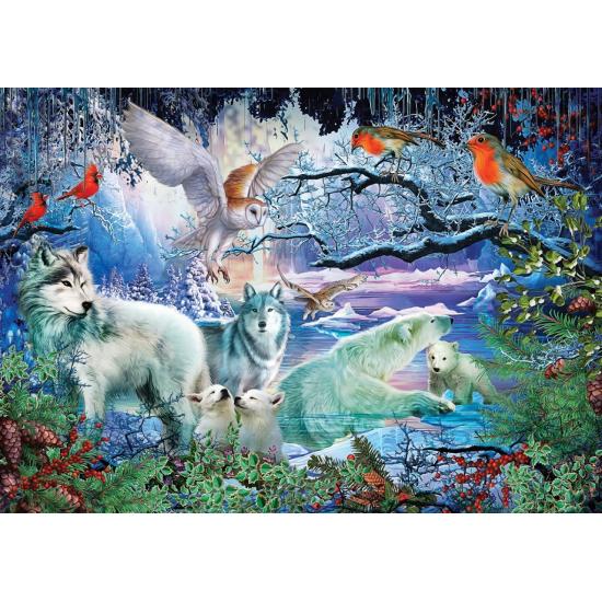 Puzzle Art Puzzle Glacier Forest 500 Peças