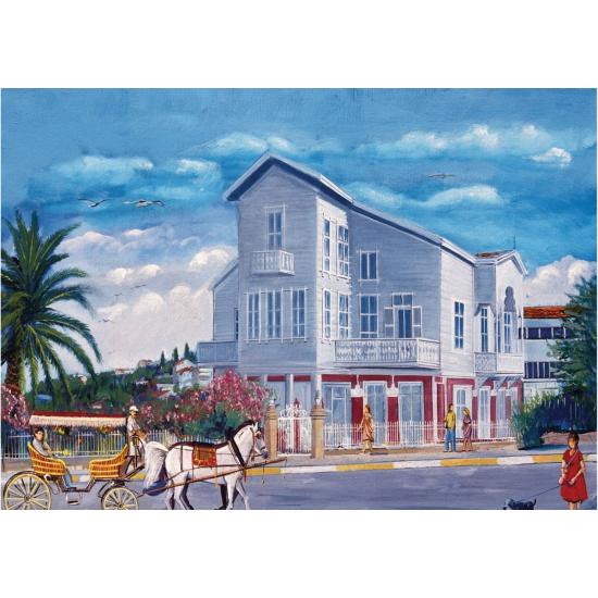 Puzzle Art Puzzle Buyuk Ada Istambul, Turquia 1000 peças