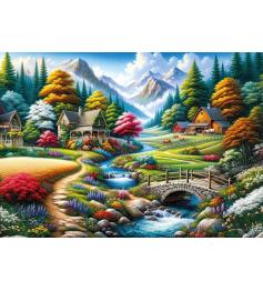 Puzzle Art Puzzle Campo de Cores de 260 peças