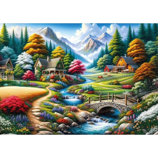 Puzzle Art Puzzle Campo de Cores de 260 peças