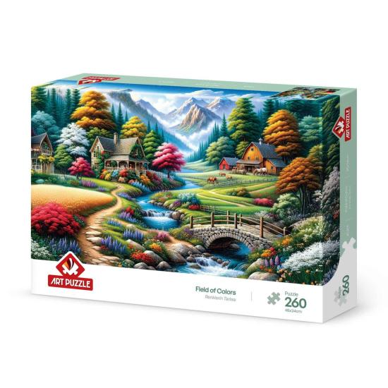 Puzzle Art Puzzle Campo de Cores de 260 peças