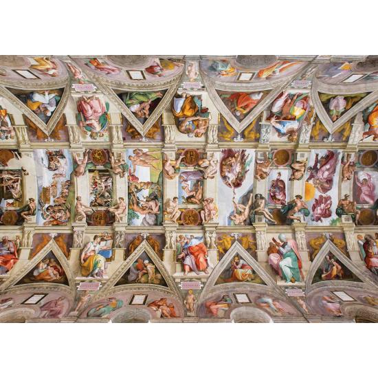Puzzle Art Puzzle Capela Sistina de 1000 Pçs Puzzle Art Puzzle Capela Sistina de 1000 Pçs