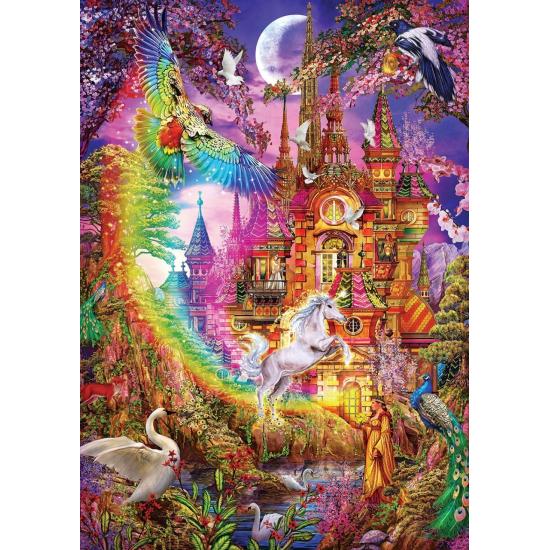 Puzzle Art Puzzle Castelo Arco-Íris de 500 Peças