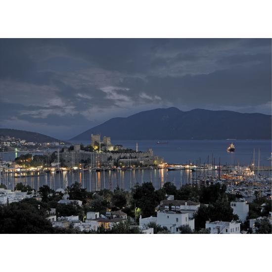 Puzzle Art Puzzle Castelo de Bodrum, Mugla, Turquia 1000 peças