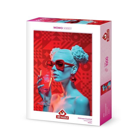 Puzzle Art Puzzle Coquetel Carmesim 1000 Peças
