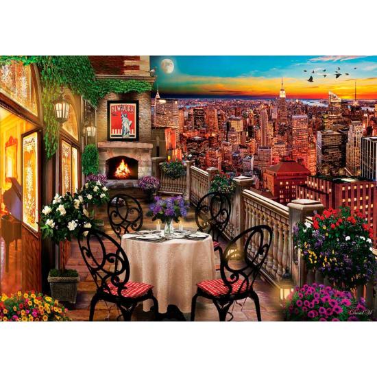 Puzzle Art Puzzle Jantar em Nova York de 1.000 peças