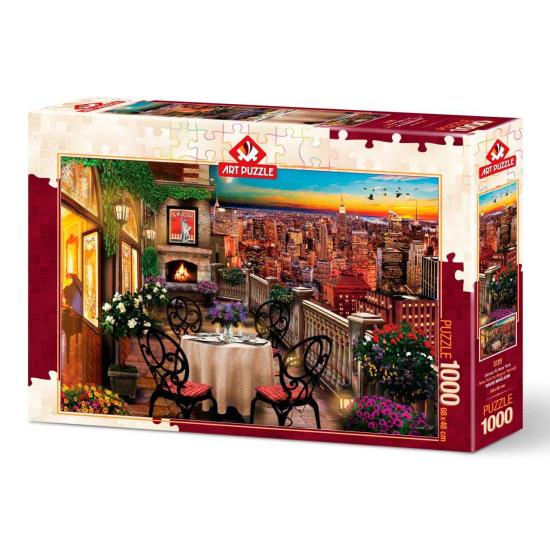 Puzzle Art Puzzle Jantar em Nova York de 1.000 peças