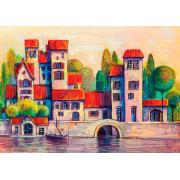 Puzzle Art Puzzle Cidade Natural de 1000 Peças