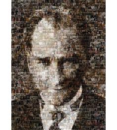 Puzzle Art Mustafa Kemal Ataturk colagem 1000 peças