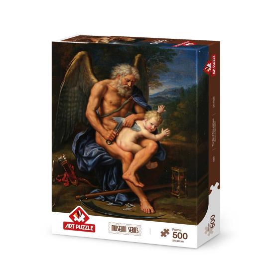 Puzzle Art Puzzle Chronos e Cupido de 500 Peças