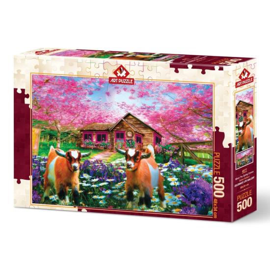 Puzzle Art Puzzle Quando Chegar a Primavera 500 Peças