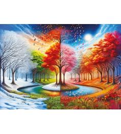 Puzzle Art Puzzle Quatro Mundos de 2000 Peças