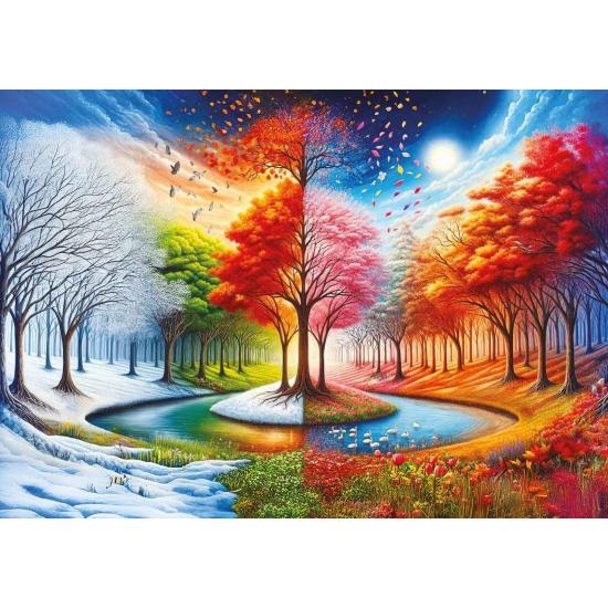 Puzzle Art Puzzle Quatro Mundos de 2000 Peças