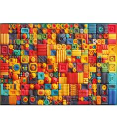 Puzzle Art Puzzle Cubos Malucos 1000 Peças