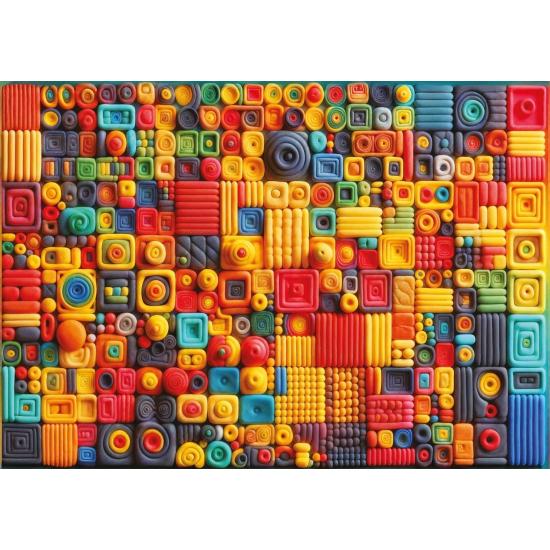 Puzzle Art Puzzle Cubos Malucos 1000 Peças