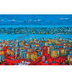 Puzzle Art Puzzle Conto de Fadas de Istambul de 1000 peças