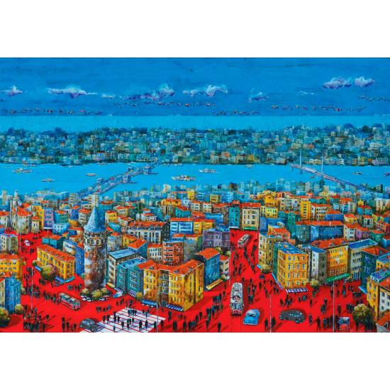 Puzzle Art Puzzle Conto de Fadas de Istambul de 1000 peças