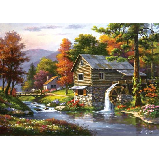 Puzzle Art Puzzle The Old Mill 1500 Peças