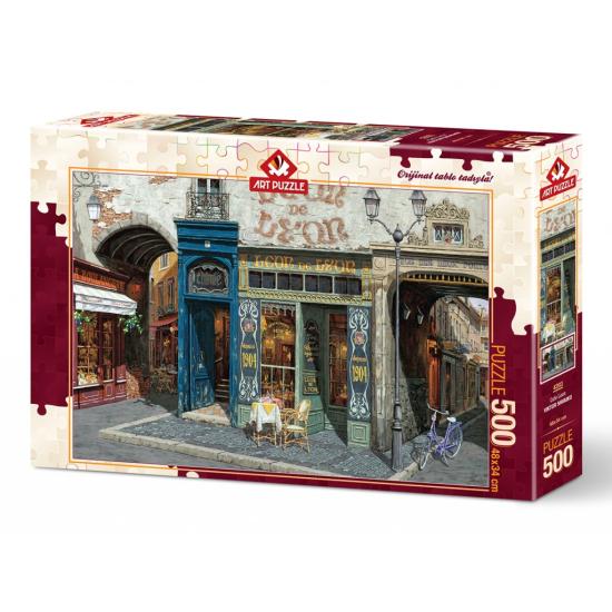 Puzzle Art Puzzle The Lion Cafe 500 peças