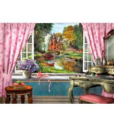 Puzzle Art Puzzle O Castelo da Minha Janela 1500 Peças