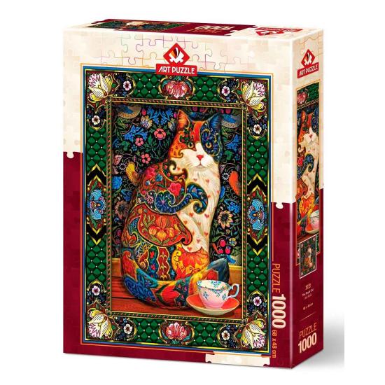 Puzzle Art Puzzle The Royal Cat 1000 Peças